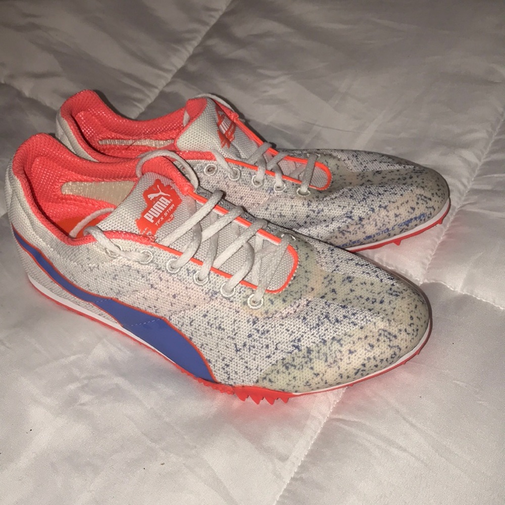 NEW no tags puma running spikes